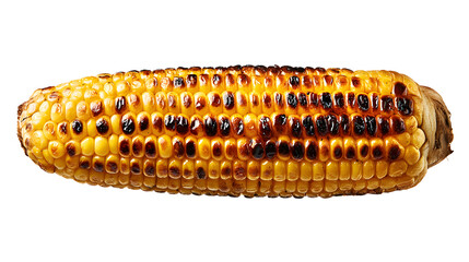 Fototapeta premium Delicious Grilled Corn on the Cob with Charred Kernels