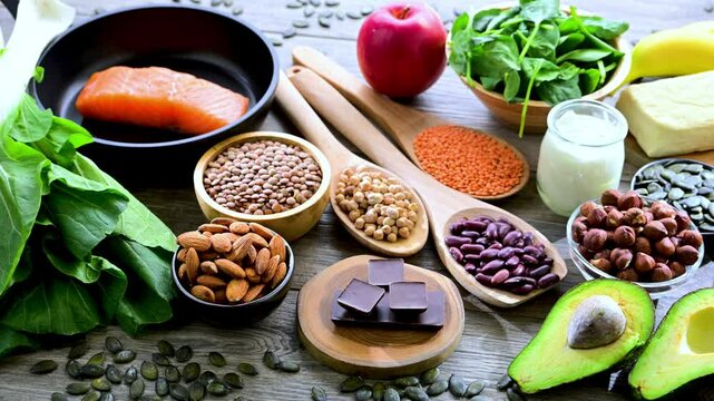 Food products rich in magnesium