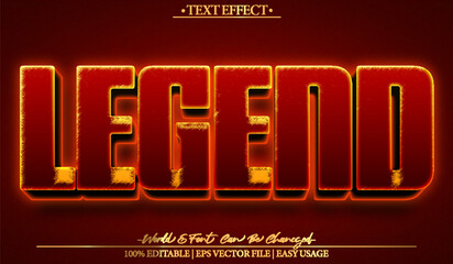 Legend Vector Text Effect Editable Alphabet Kingdom Historical Ancient Emporer