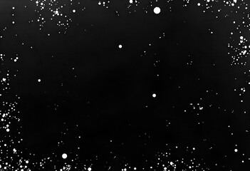 Rough Black Painted Surface with Artistic Texture