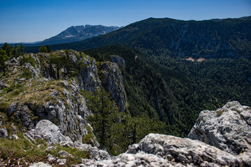 Wunderschöner Ausblick im Hochland von Montengro