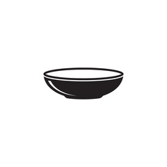  ceramic bowl vector illustration