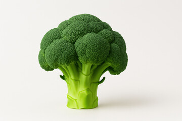 Fresh_Broccoli_On_White