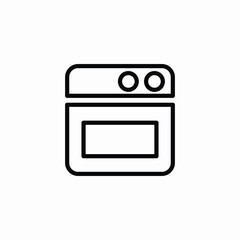 oven cooking icon sign vector