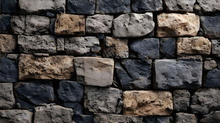 Obraz premium The background wall is a prehistoric stone wall that is neutral in appearance.