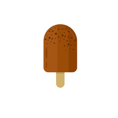 Chocolate popsicle stick svg icon
