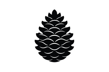 pine cones isolated on white