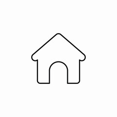 house pet icon sign vector