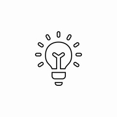 innovative idea icon sign vector