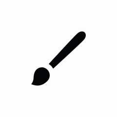paint brush icon sign vector