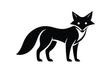 vector illustration of a fox