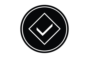 vector illustration of a warning sign