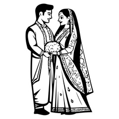 Bengali Wedding Couple
