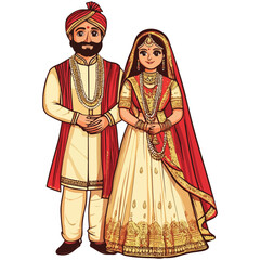 Bengali Wedding Couple