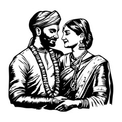 Bengali Wedding Couple