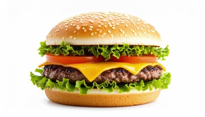 Delicious hamburger