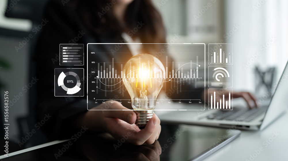 Poster big data and analytics support real-time insights, predictive modeling, and data-driven decisions fo