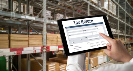Online tax return form for submitting individual income tax return form snugly on the internet...
