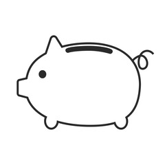 豚の貯金箱、貯金、貯蓄