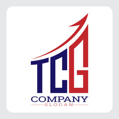TCG logo design, TCG Company Logo Design Growth vector, TCG Upward Arrow Business Success Logo vector, TCG Corporate Branding Logo, TCG simple and modern logo, TCG business finance logo design, etc.