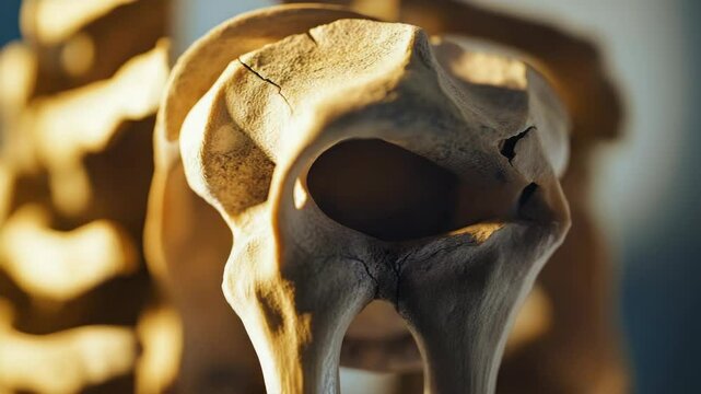 ing of Knee Joint Close Up in Cinematic Footage