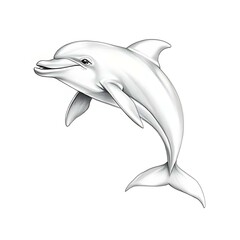 Fototapeta premium dolphin art