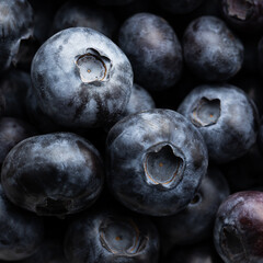Blueberries close-up