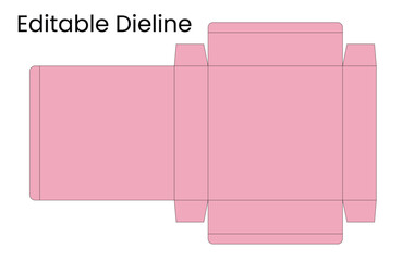 box dieline, die-line design, die-line template, packaging dieline, box packaging, packaging box dieline	
