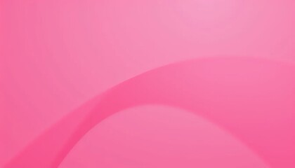 A pink background with a curved curve in the middle.