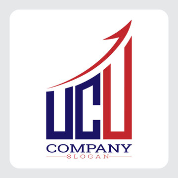 UCU logo design, UCU Company Logo Design Growth vector, UCU Upward Arrow Business Success Logo vector, UCU Corporate Branding Logo, UCU simple and modern logo, UCU business finance logo design, etc.