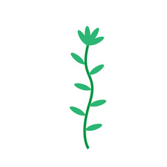 Obraz premium Cute Leaf Bookmark Icon for Education Apps, E-Book Interfaces, Digital Stationery UI Elements, and Study Planner Graphic Toolkits