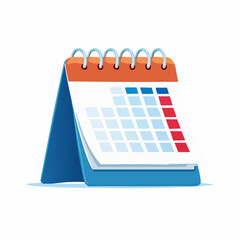 A calendar flipping to a new month
