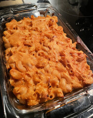 Freshly Baked Vegan Macaroni and Cheese