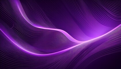 Fototapeta premium purple tech wave background