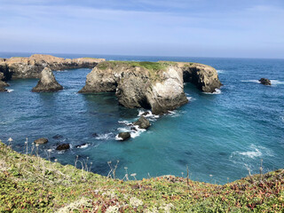 Rocky Sea Arches on the Northern Coast