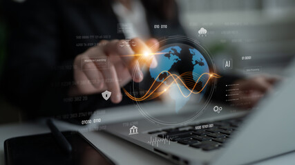Global AI and data processing system enhances data, AI, and processing efficiency through digital...