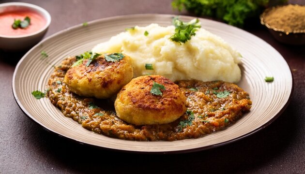 litti served with mashed chokha
