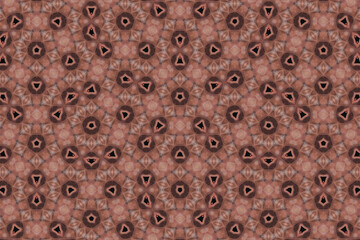 Seamless Fabric Cloth Perspective Template Luxury Tile Digital Decoration Visual Symmetric Texture Art Interior Graphic Textile Endless Background Wallpaper Fashion Shape Design Geometric Pattern.