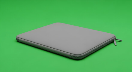 Sleek Grey Laptop Sleeve Minimalist Design for Modern Professionals