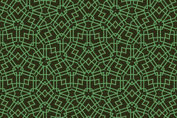 Seamless Luxury Perspective Design Visual Background Decoration Art Digital Texture Geometric Fashion Cloth Fabric Interior Symmetric Endless Tile Graphic Template Textile Shape Wallpaper Pattern.