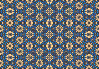 Seamless Luxury Perspective Design Visual Background Decoration Art Digital Texture Geometric Fashion Cloth Fabric Interior Symmetric Endless Tile Graphic Template Textile Shape Wallpaper Pattern.