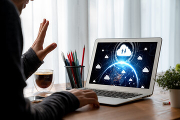 Cloud computing software for modish remote work and personal data storage