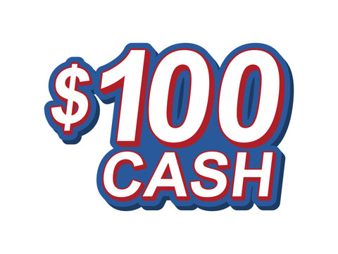 $100 Cash Symbol 