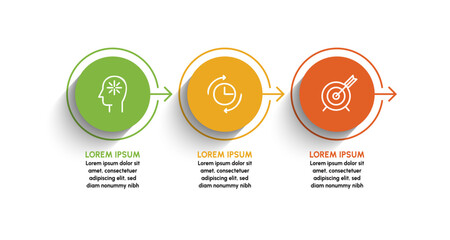 Business data visualization. timeline infographic icons designed for abstract background template milestone element modern diagram process technology digital marketing data presentation chart Vector