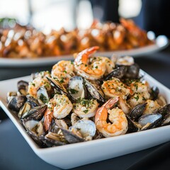 Fresh Seafood Platter for Culinary Events