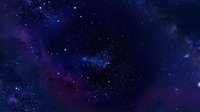 Cosmic Symphony - A mesmerizing display of deep space, featuring swirling galaxies and radiant star clusters, capturing the awe-inspiring beauty of the universe.