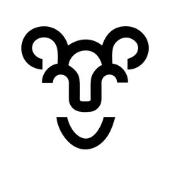 Obraz premium urial icon