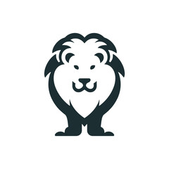 Fototapeta premium The jungle lion looks more cuddly than fierce