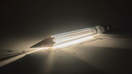 Illuminated pencil light design