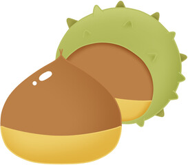 Chestnut, Fresh Chestnut, Sweet Chestnut, 밤, 신선한 밤, 가을 과일

